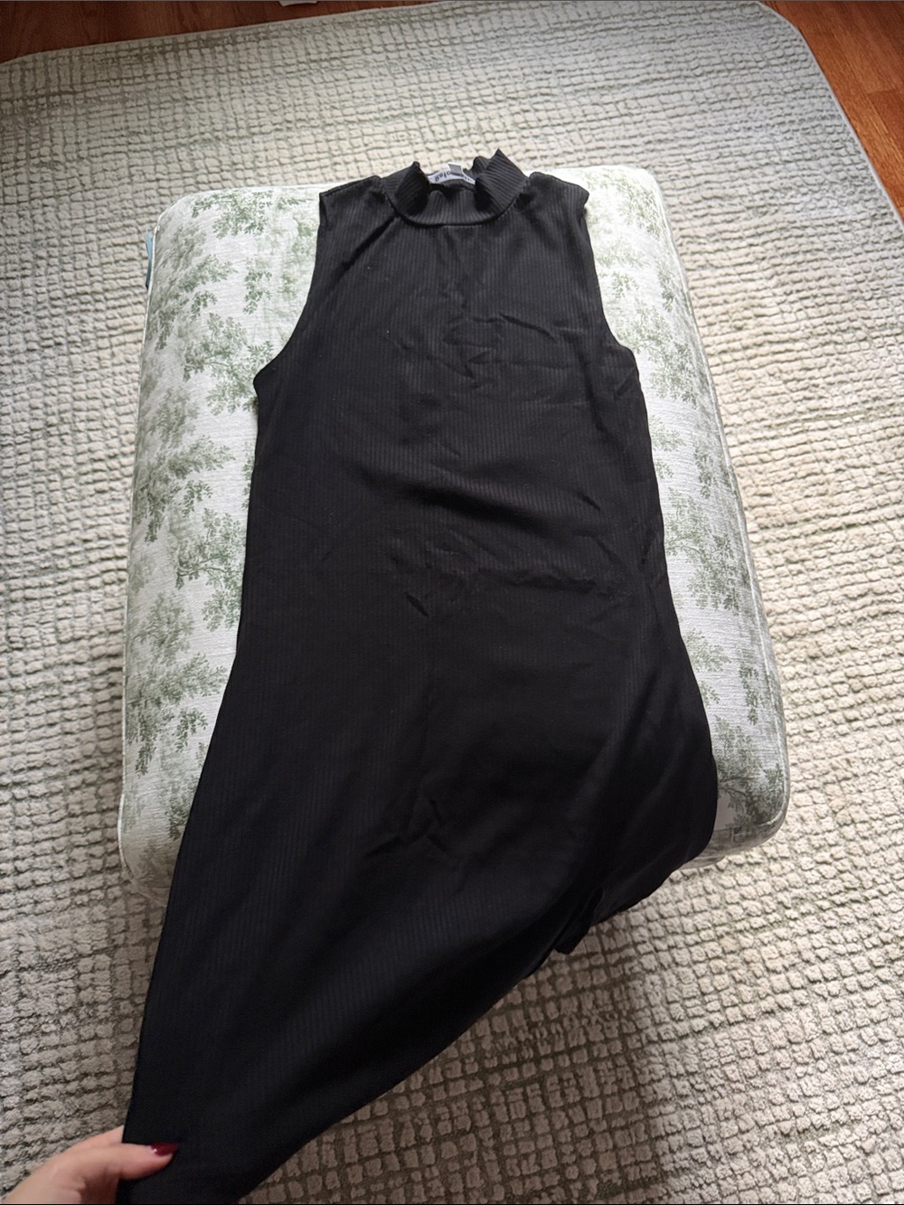 Reformation black dress